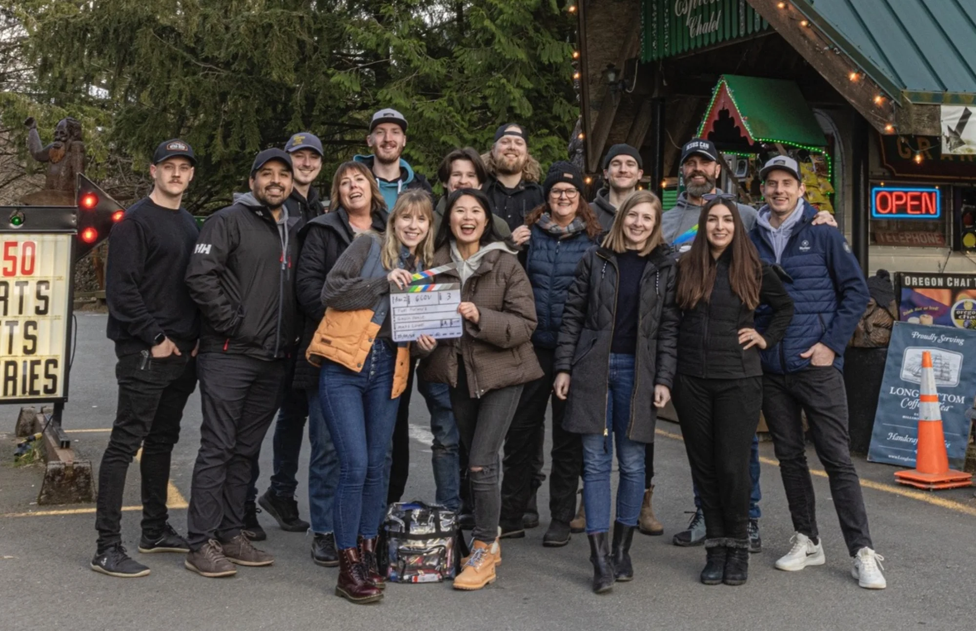 Element 7 Seattle video production team on set