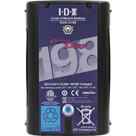 198Wh IDX High-Load Battery V-Mount