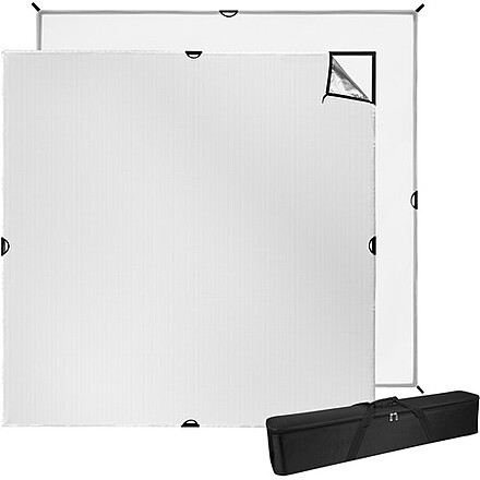 8 x 8' Scrim Jim Full Silk Cine Kit