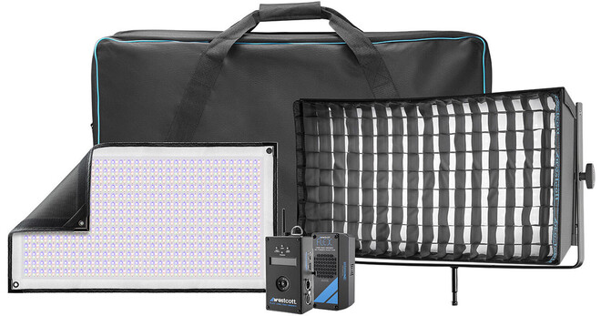 Westcott Flex Cine DMX RGBW LED Mat Single Light Fixture Kit (1 x 2')