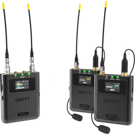 Deity Microphones Theos Digital 2-Person Wireless Omni Lavalier Mics