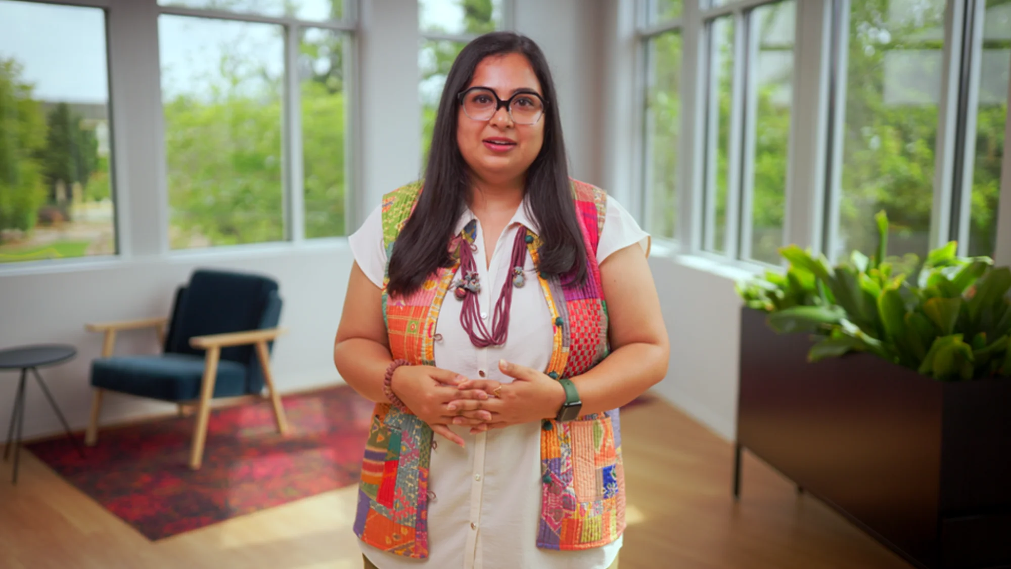 Seattle team member testimonial on camera for brand narrative