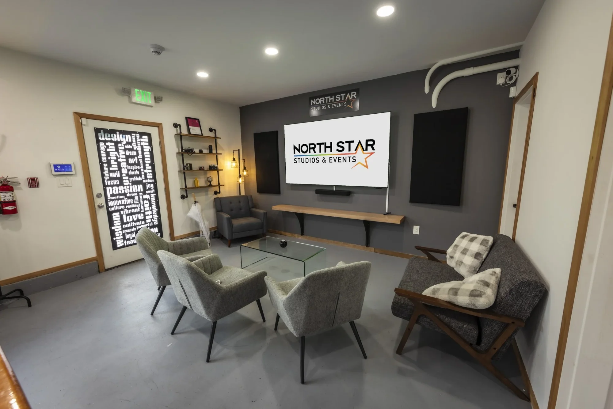 Brand content filming day in studio