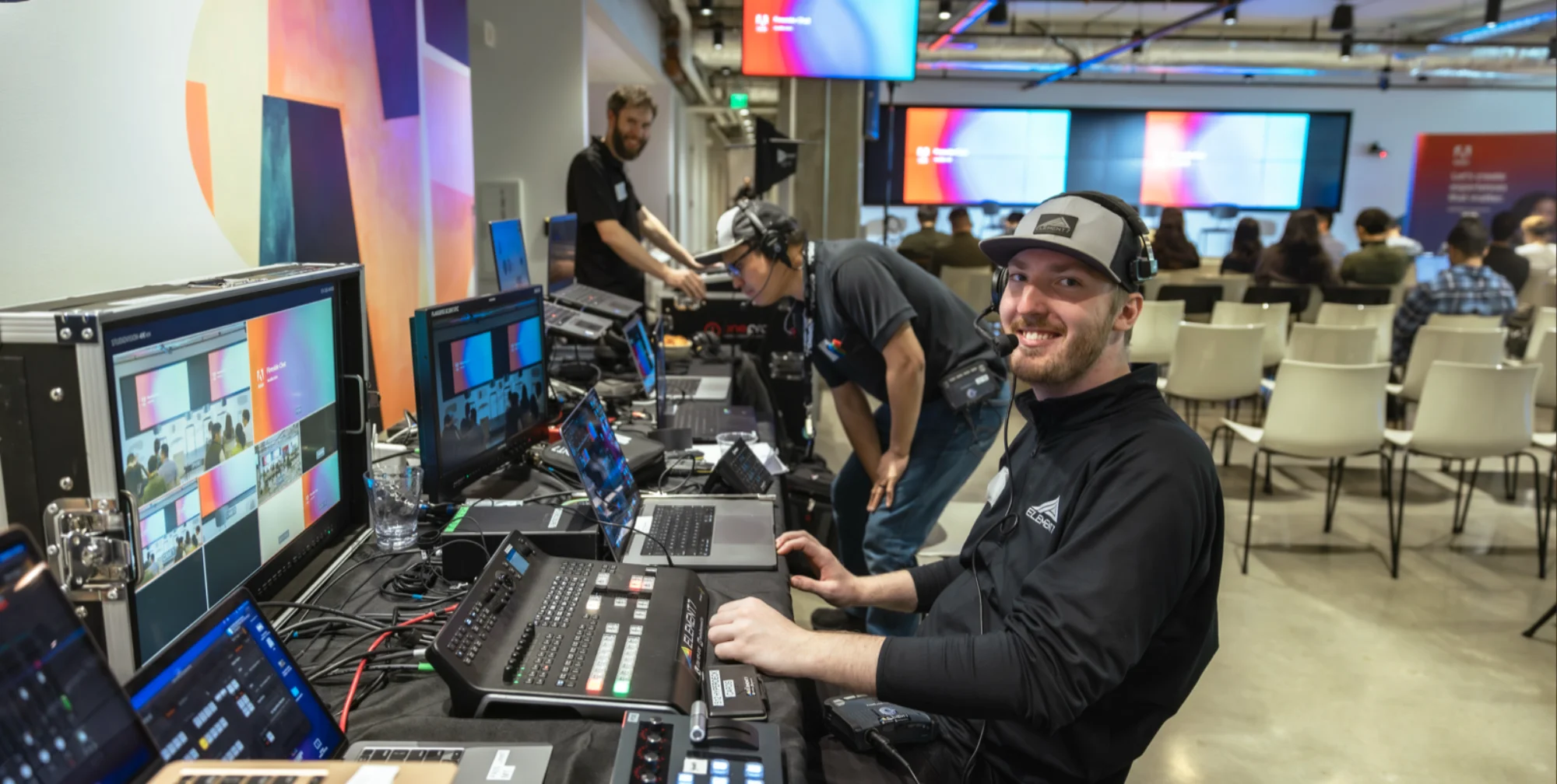 All-hands and town hall event production