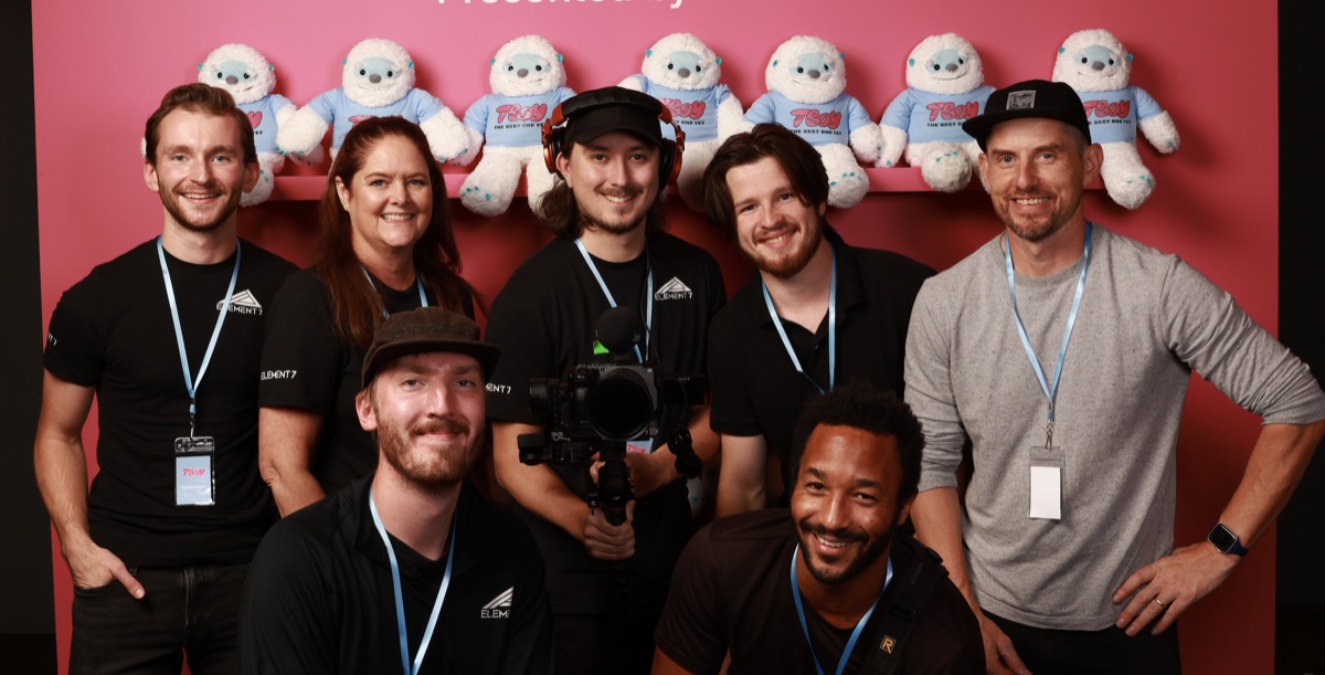 Element 7 Productions crew on set